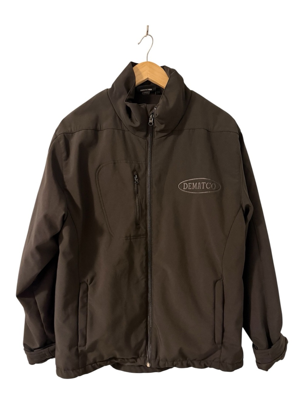 White Ridge Xtreme Series Softshell Jacket Men’s L Black Fleece Lined Zip Coat